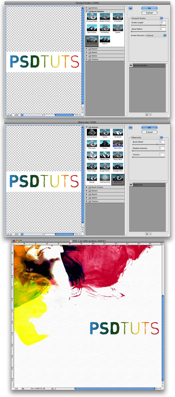 Watercolor Effects in Photoshop Watercolor Effects in Photoshop